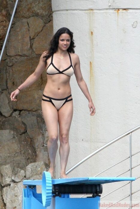 Michelle Rodriguez in swimsuit