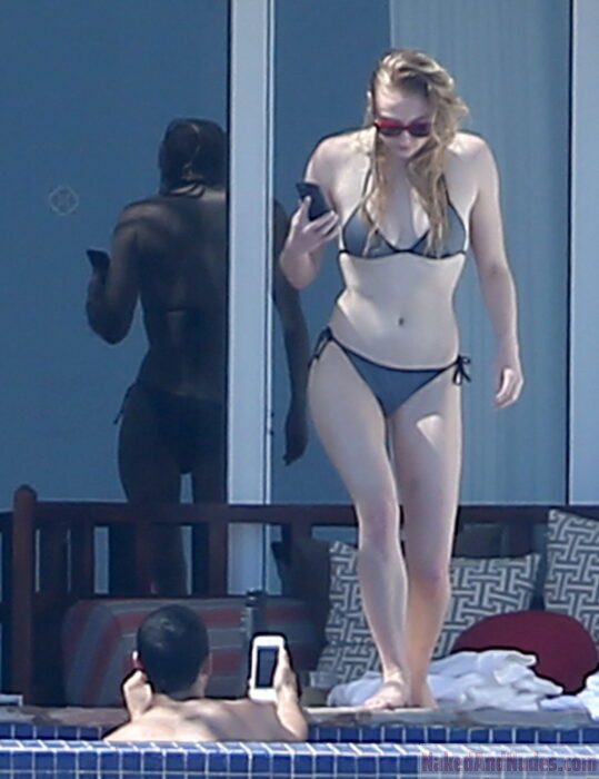 Sophie Turner in swimsuit