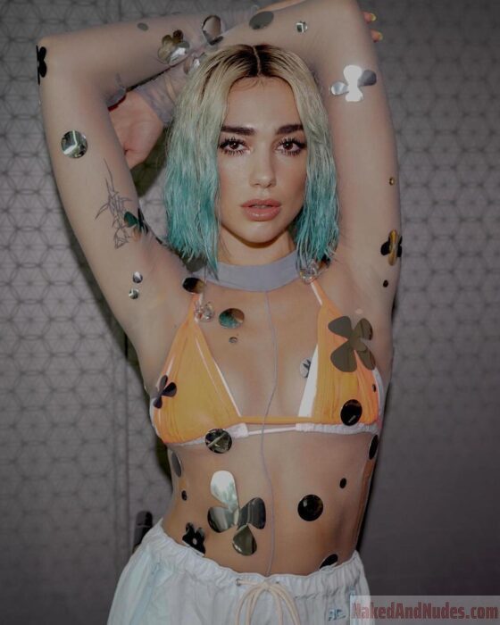 naked Dua Lipa